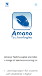 Mobile Screenshot of amanotech.com